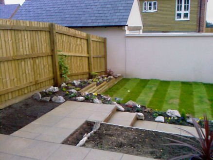 Garden lowered